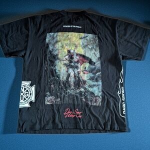 Darc Sport Echoes of Valhalla BodyBuilding Club  Graphic Black Men's L T-Shirt